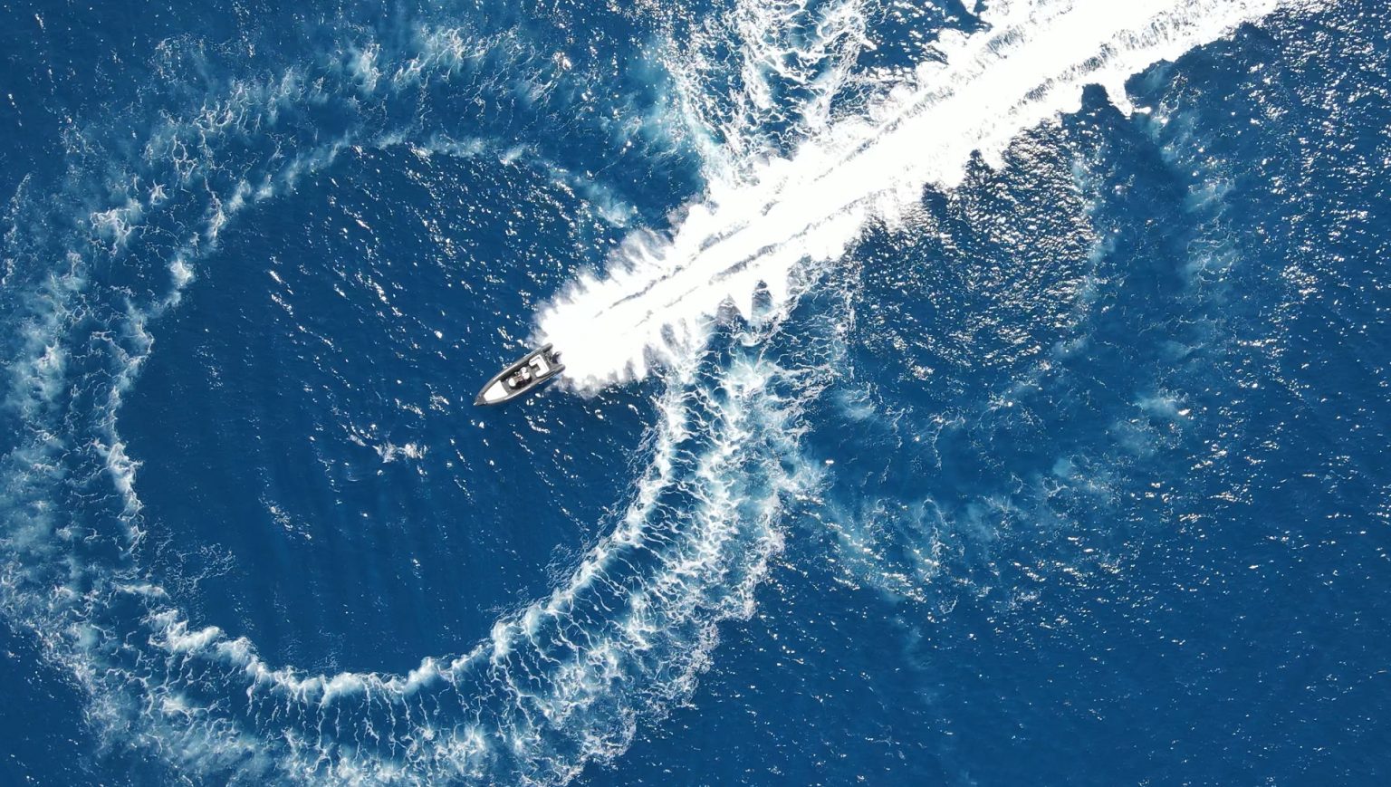 Top Line Boats on open water