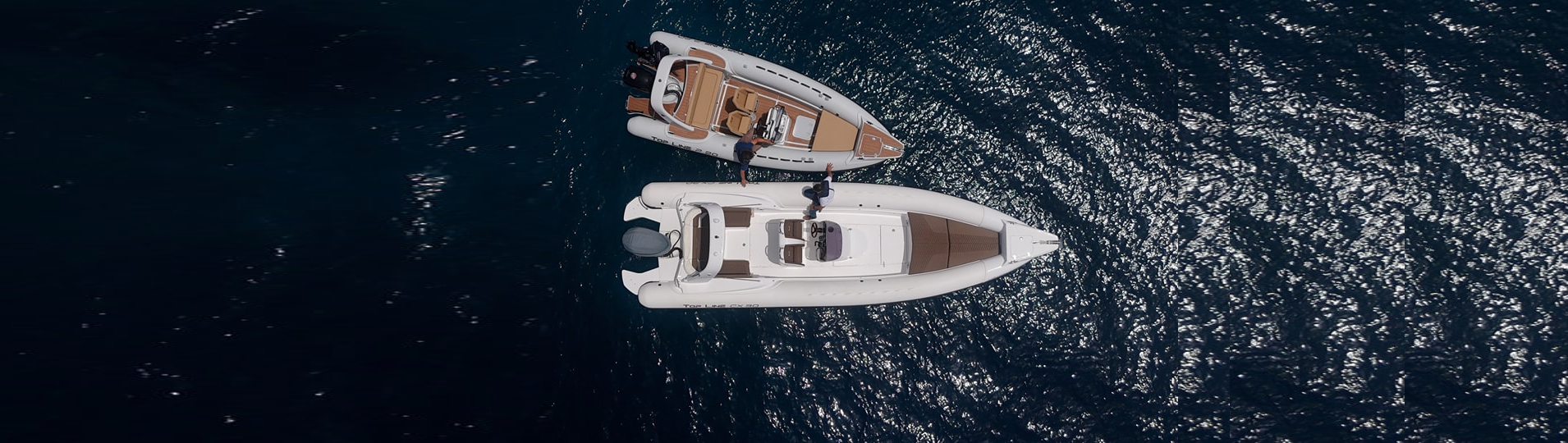 Top Line fleet on the water